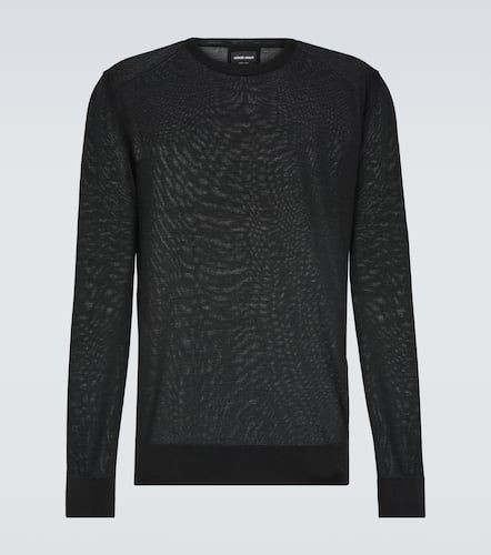 Pullover aus Schurwolle - Giorgio Armani - Modalova