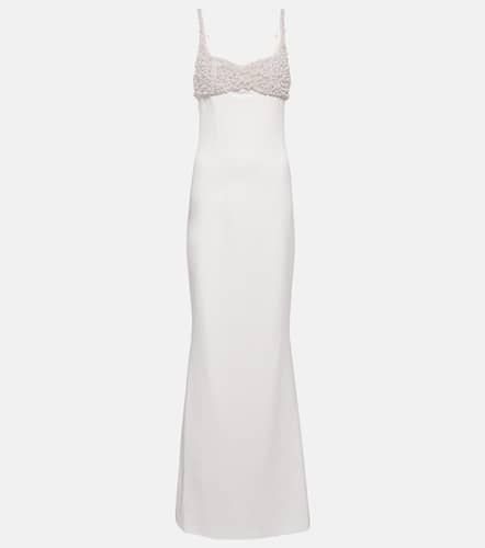 Bridal Beatriz embellished crepe gown - Safiyaa - Modalova