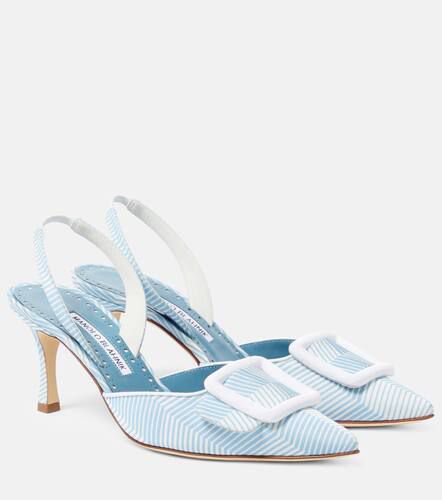 Mayslibi 70 grosgrain slingback pumps - Manolo Blahnik - Modalova