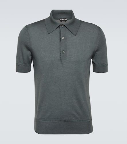 Cashmere and silk polo shirt - Tom Ford - Modalova