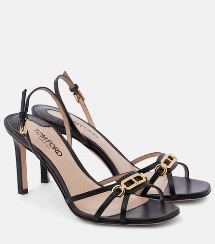 Sandalias de piel adornadas - Tom Ford - Modalova