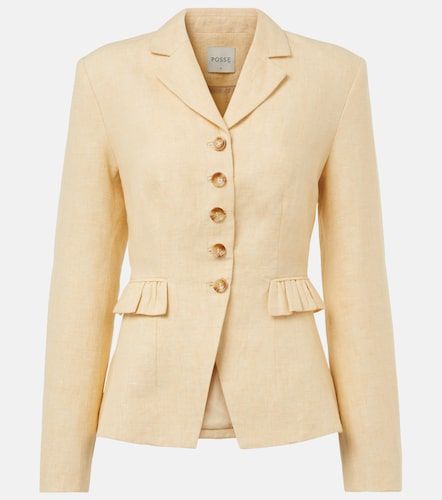 Posse Chaqueta Matilda de lino - Posse - Modalova