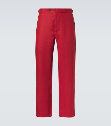 Bode Linen straight pants - Bode - Modalova