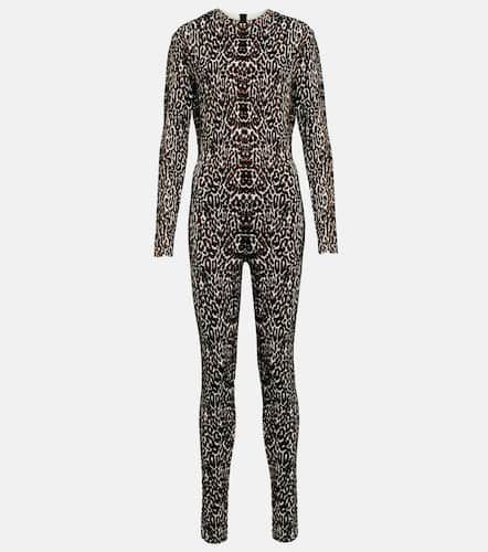 Alaïa Jumpsuit in jacquard leopardato - Alaia - Modalova