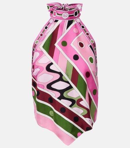 Pucci Top Vivara de satén de seda - Pucci - Modalova