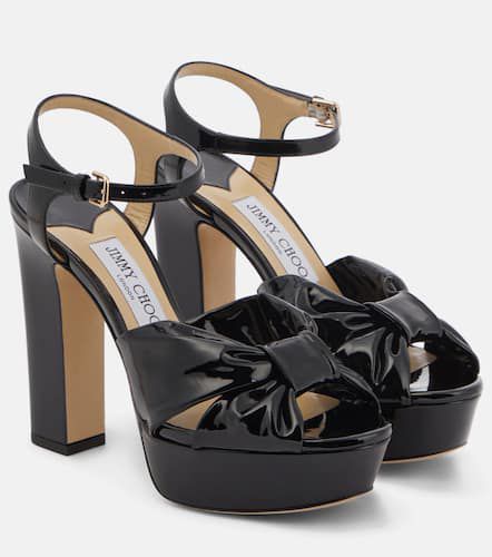 Heloise 120 patent leather platform sandals - Jimmy Choo - Modalova