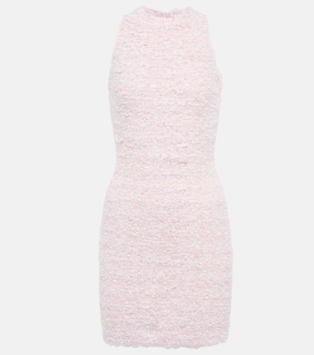 Balmain Beaded tweed minidress - Balmain - Modalova