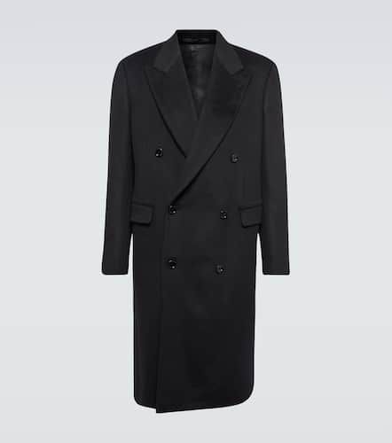 Double-breasted cashmere coat - Lardini - Modalova