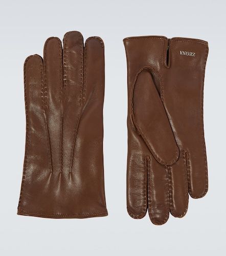 Zegna Leather gloves - Zegna - Modalova