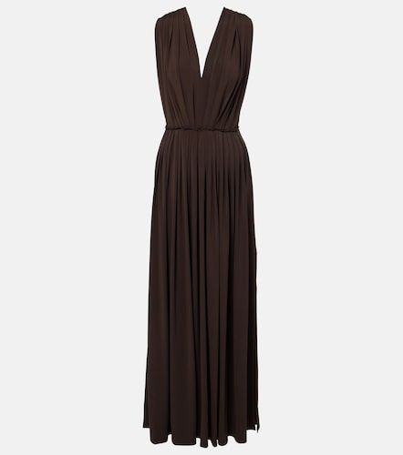 Vestido largo plisado fruncido - Max Mara - Modalova
