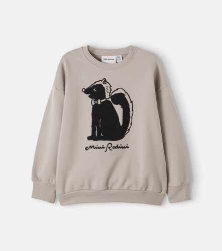 Sudadera de algodón con teddy - Mini Rodini - Modalova
