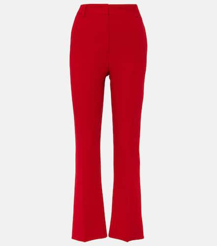 Cady Couture silk straight pants - Valentino - Modalova