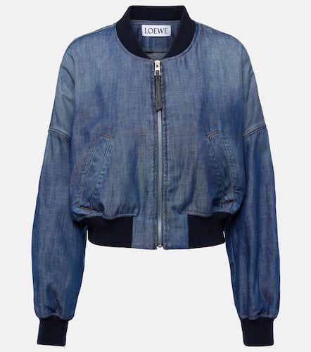 Loewe Bomberjacke aus Denim - Loewe - Modalova