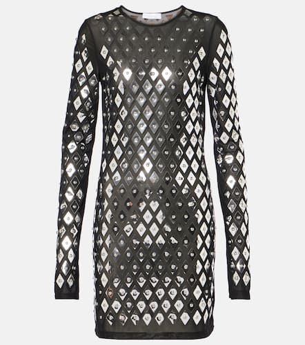 Rabanne Studded jersey minidress - Rabanne - Modalova