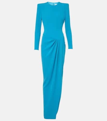 Draped asymmetric crÃªpe gown - Alex Perry - Modalova