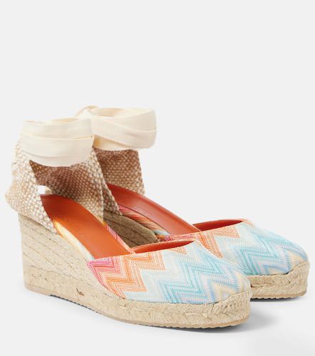 Espadrille-Wedges Eva mit Häkelstrick - Missoni - Modalova