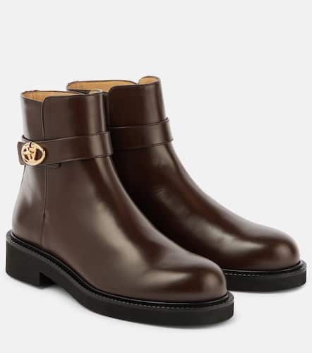 VLogo Locker 40 leather ankle boots - Valentino Garavani - Modalova