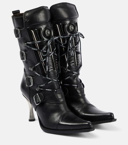 Protector leather knee-high boots - Vetements - Modalova
