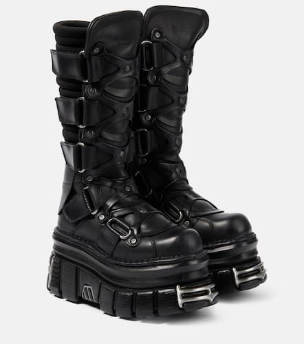 Vetements Stiefel Tower aus Leder - Vetements - Modalova