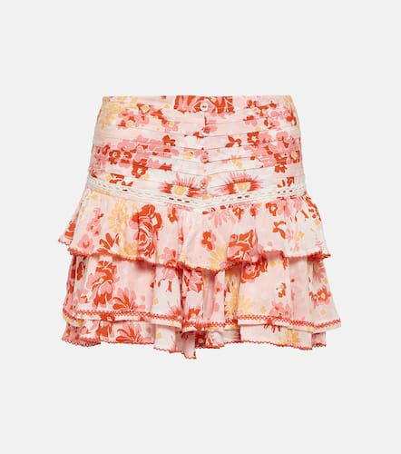 Alizee ruffled miniskirt - Poupette St Barth - Modalova