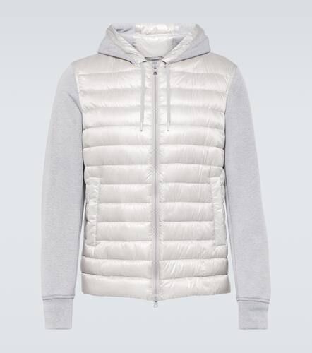 Herno Paneled hoodie - Herno - Modalova