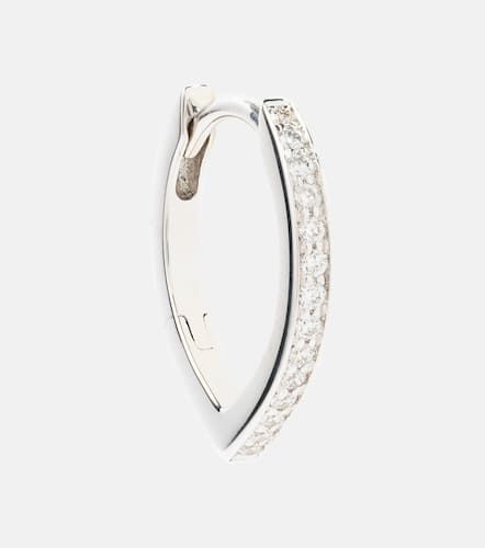 Orecchino singolo Antifer in bianco 18kt con diamanti - Repossi - Modalova