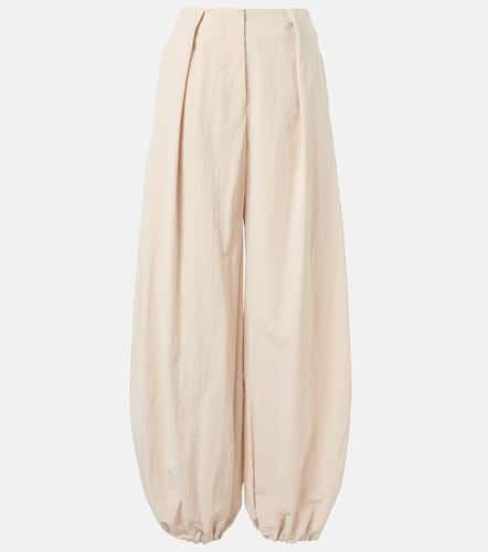 Calisson pleated mid-rise wide-leg pants - Jacquemus - Modalova