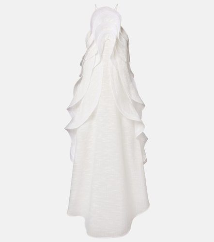 Delice Wave ruffled maxi dress - Maticevski - Modalova