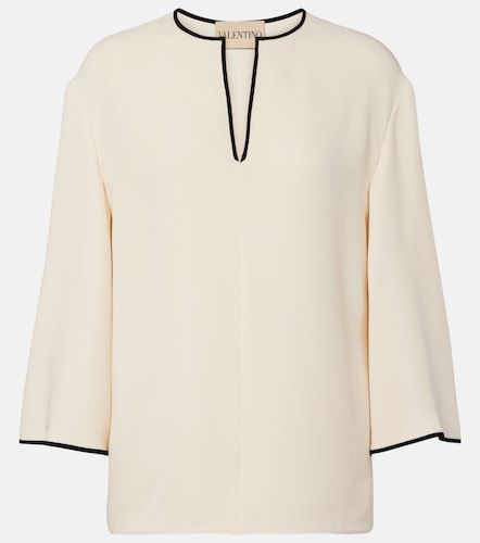 Valentino Top de Cady Couture - Valentino - Modalova