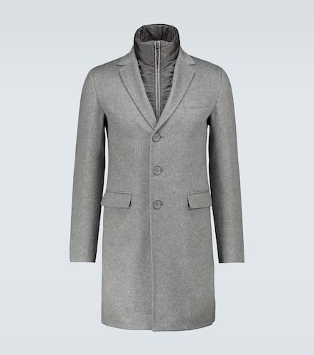 Herno Layered cashmere overcoat - Herno - Modalova