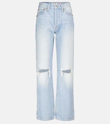Loose high-rise straight jeans - Re/Done - Modalova