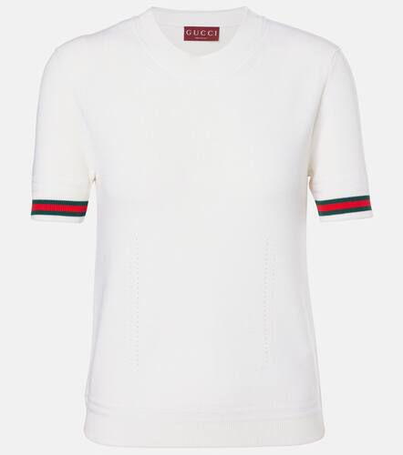 Gucci Web Stripe wool top - Gucci - Modalova