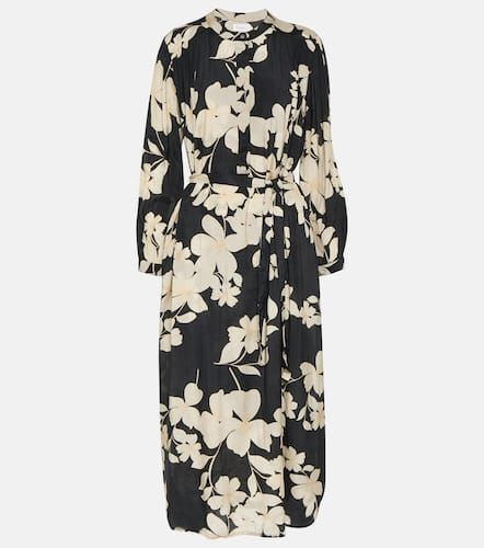 Velvet Robe midi Josepha à fleurs - Velvet - Modalova