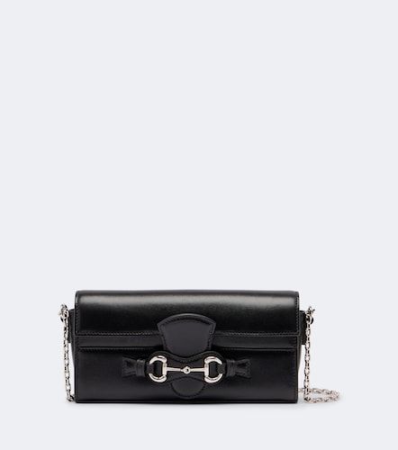 Horsebit leather wallet on chain - Gucci - Modalova