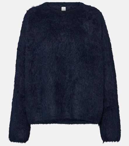 Pullover squadrato in misto alpaca - Toteme - Modalova