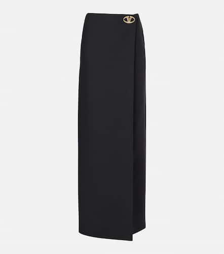 Falda larga de Crepe Couture - Valentino - Modalova
