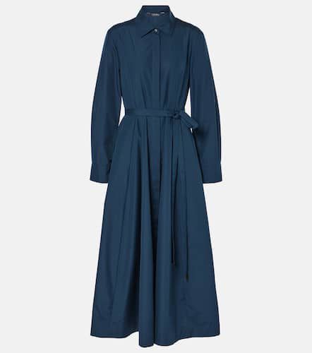 Patty pleated cotton midi dress - 'S Max Mara - Modalova