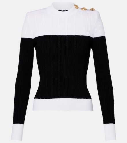 Balmain Cable-knit sweater - Balmain - Modalova
