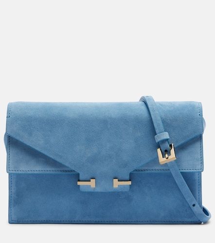 Borsa a tracolla Aube Mini in camoscio - Tom Ford - Modalova