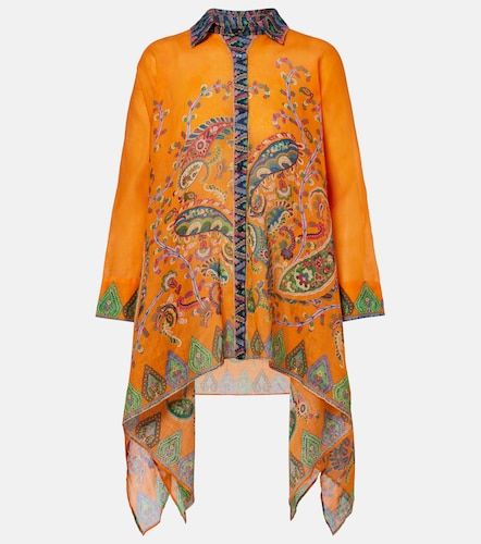 Etro Camicia oversize con stampa - Etro - Modalova