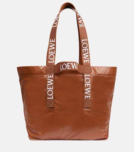 Loewe Logo leather shopper - Loewe - Modalova