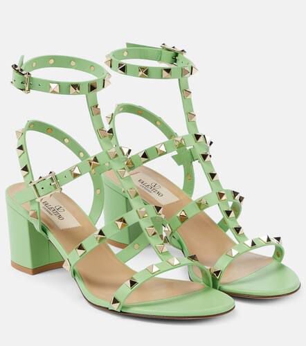 Sandalen Rockstud 60 aus Leder - Valentino Garavani - Modalova