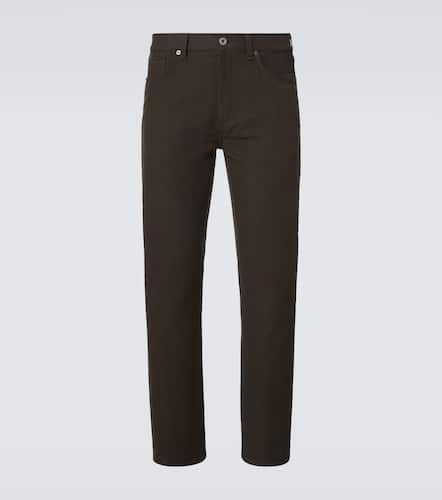 Pantalones rectos Roccia de algodón y cachemir - Zegna - Modalova