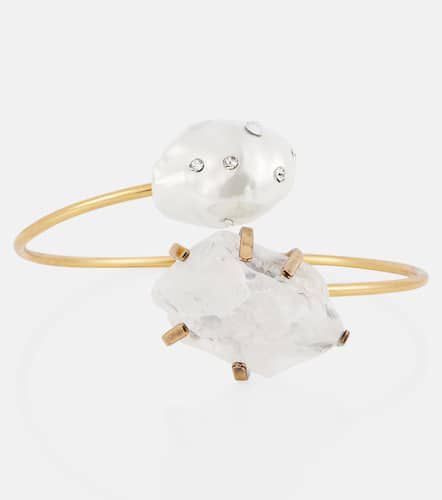 Pearl gold-plated brass bracelet - Erdem - Modalova