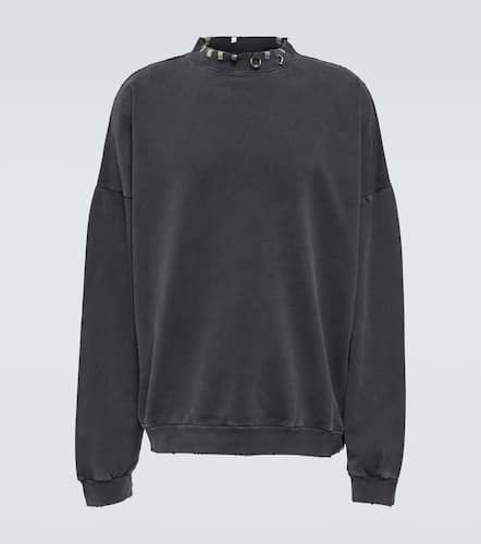 Verziertes Sweatshirt aus Baumwoll-Fleece - Balenciaga - Modalova