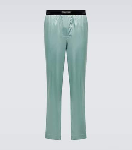 Tom Ford Silk-blend pajama pants - Tom Ford - Modalova