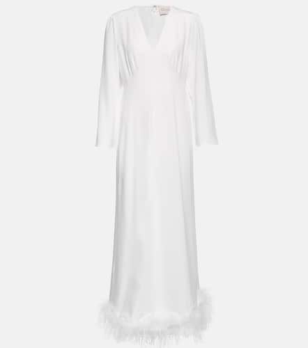 Bridal Mya feather-trimmed dress - Rixo - Modalova