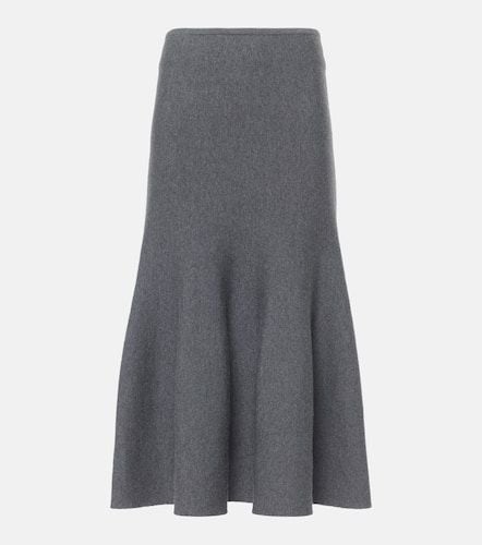 Odil knitted wool-blend midi skirt - Khaite - Modalova