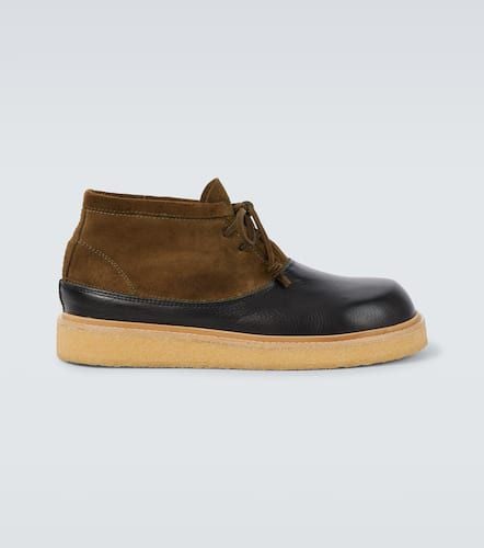 Desert Boots Patchy aus Leder und Veloursleder - Marni - Modalova