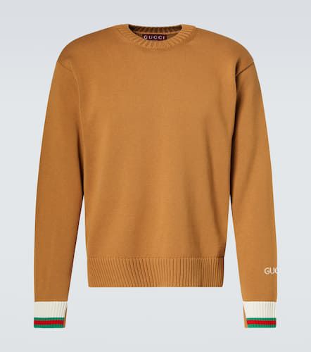 Gucci Intarsia cotton sweater - Gucci - Modalova